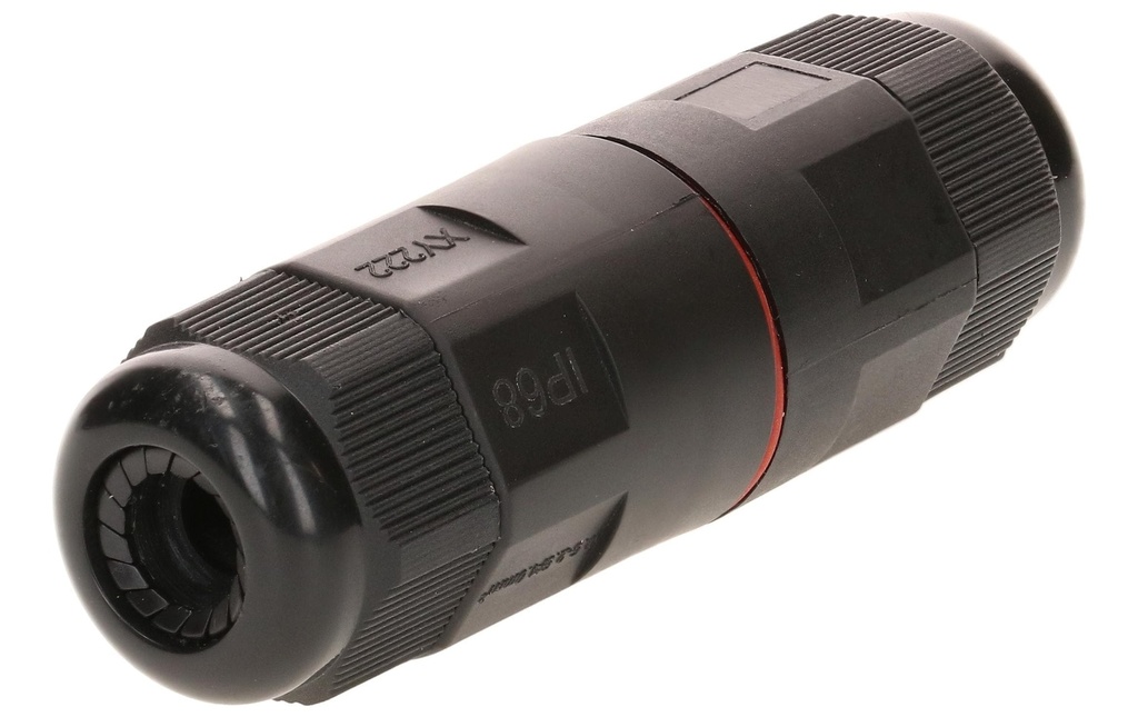 Max Hauri Manchon de raccordement IP68, 6.5 - 11 mm, noir