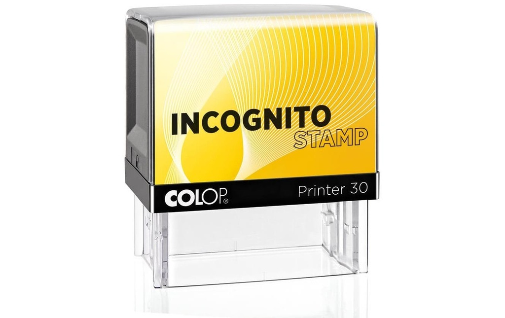 Colop Tampon Incognito 30 Noir