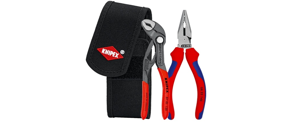 Knipex Set de mini-pinces dans un sac banane