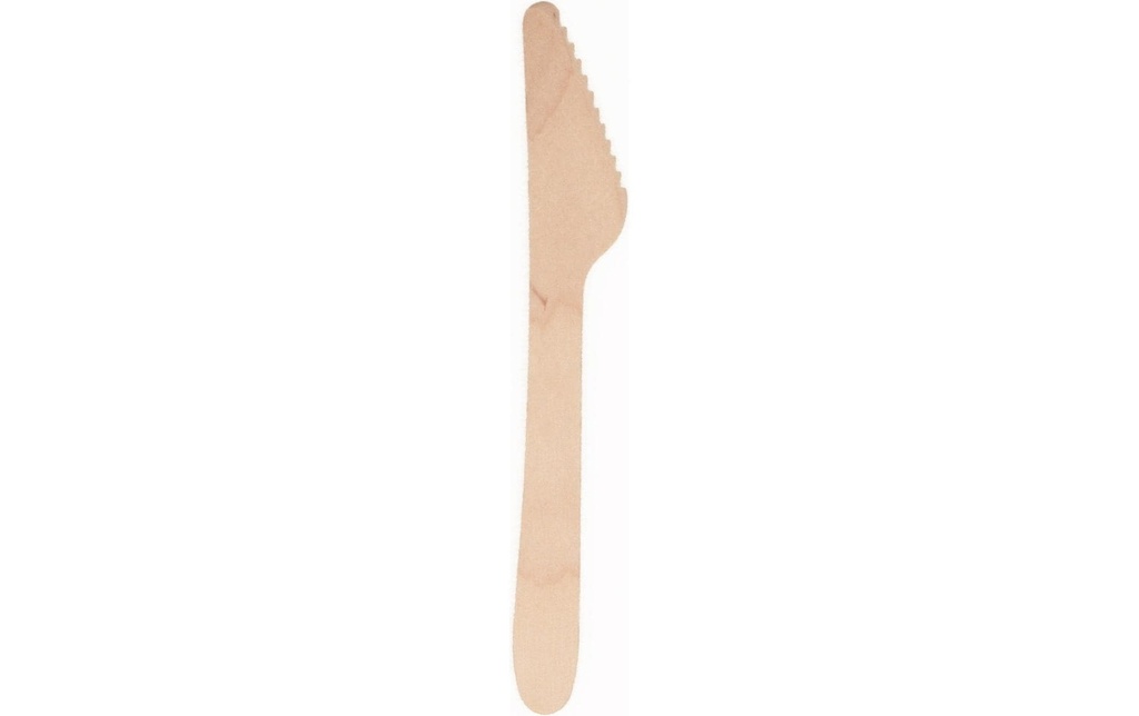 Papstar Couteaux jetables Pure 25 Pièce/s Brun