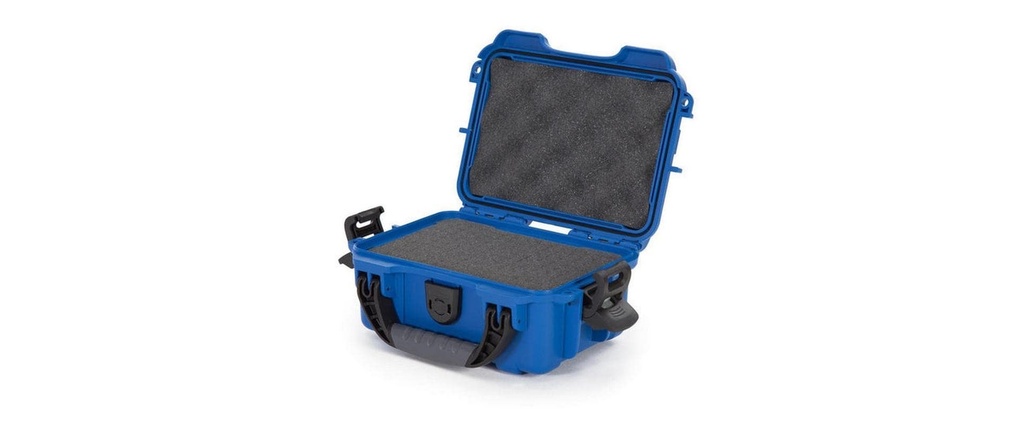 Nanuk Valise Mallette en plastique 903 - avec mousse Bleu