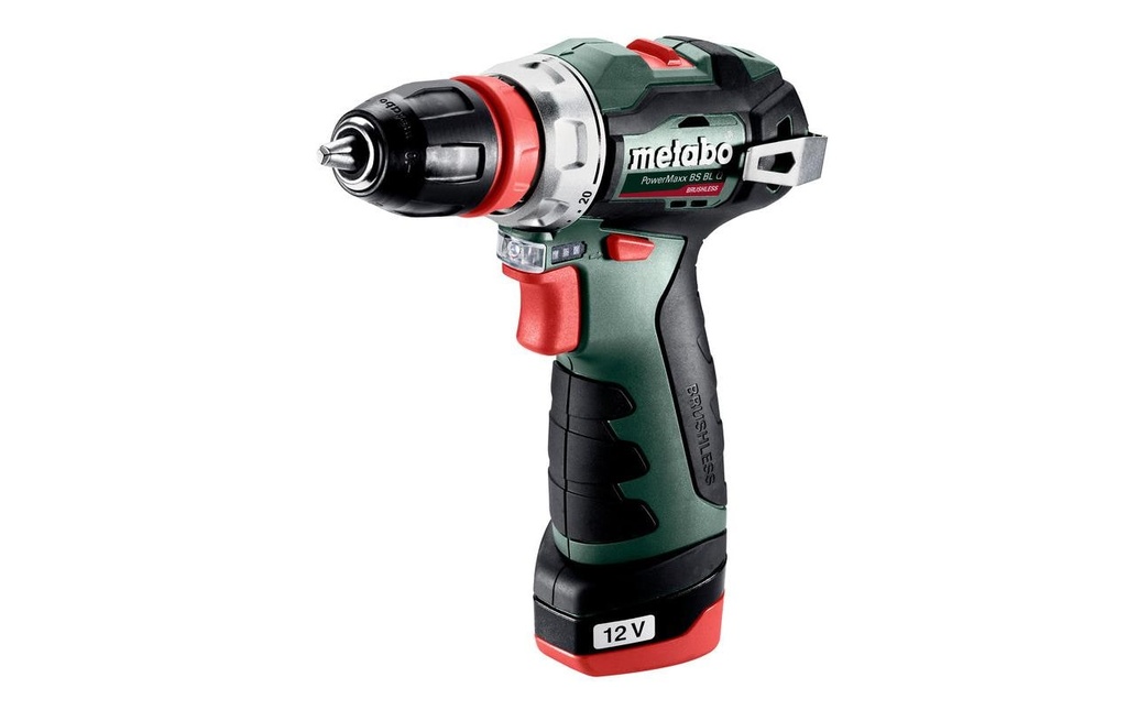 Metabo Perceuse-visseuse sans fil Powermaxx BS BL Q, 12 V, kit
