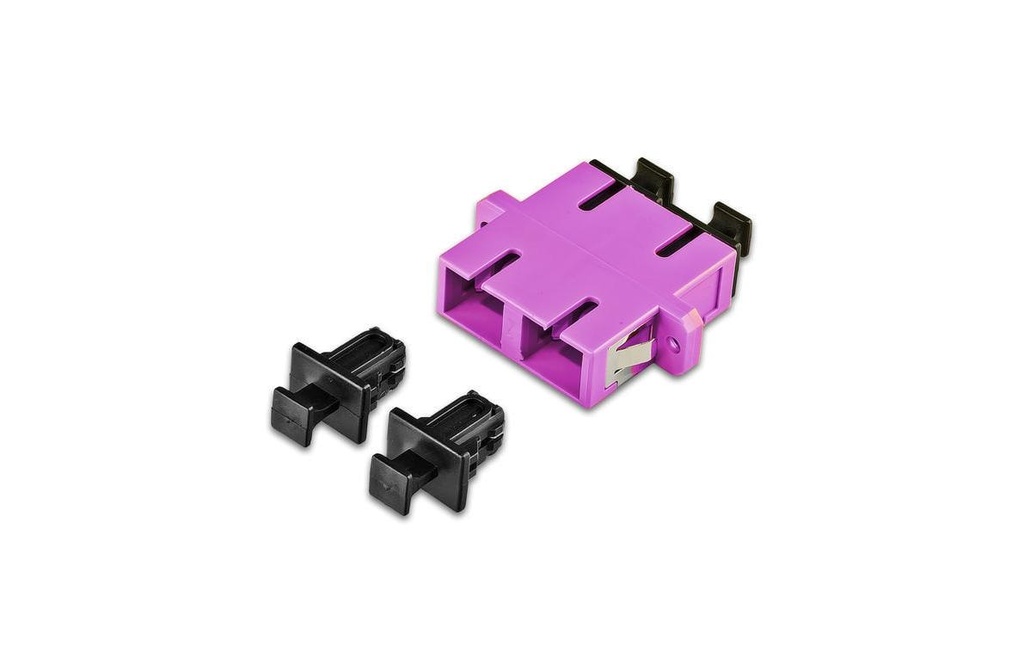 Lightwin Accouplement à fibre optique Multimode SC – SC, OM4, Duplex
