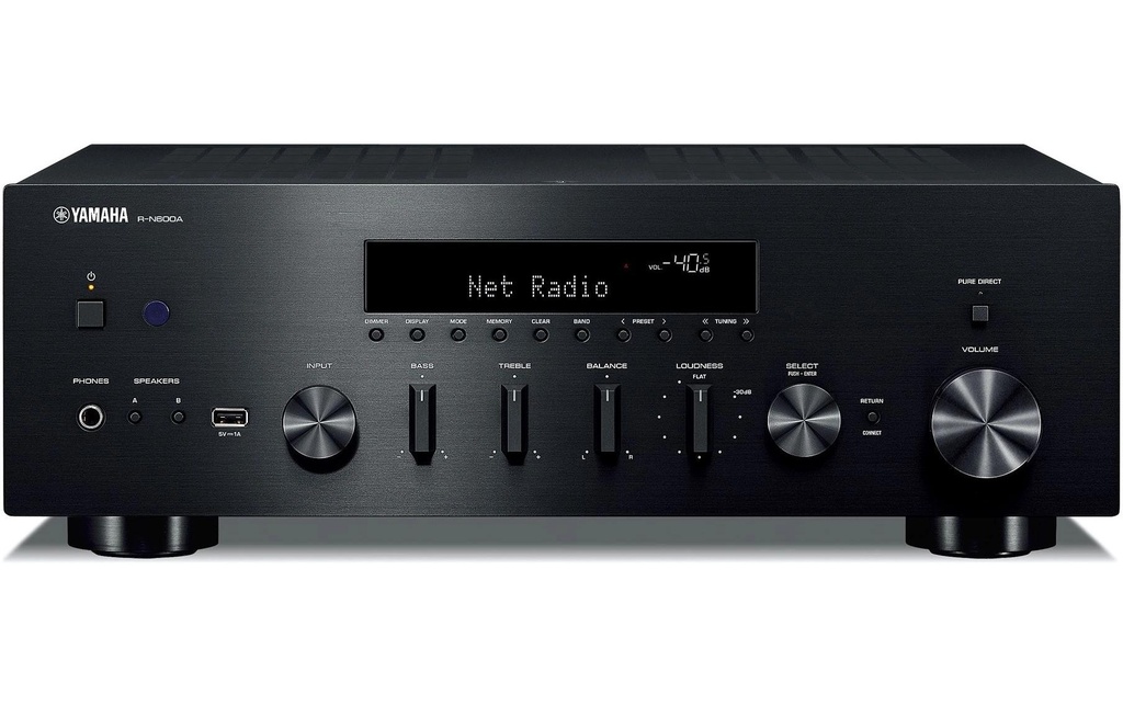 Yamaha Récepteur AV R-N600A Noir