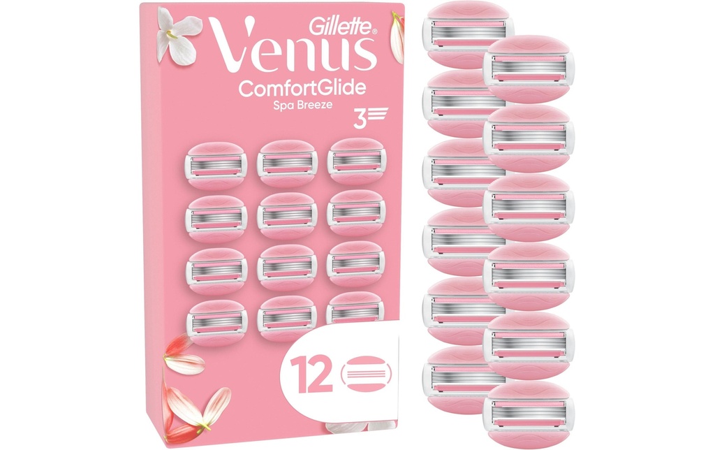 Gillette Venus Lames de rasoir CG Spa Breeze 12 pièces