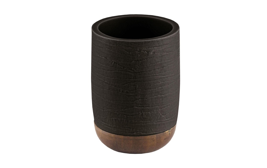 Kleine Wolke Gobelet pour le brossage de dents Harper Noir