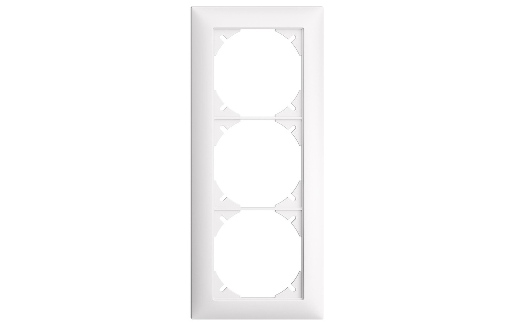 Feller EDIZIOdue Cadre de recouvrement EDIZIOdue triple, blanc
