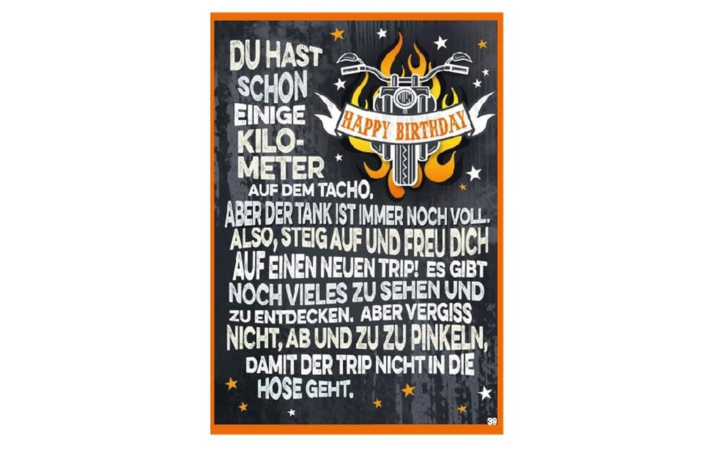 Depesche Carte musicale mobile Joyeux anniversaire – quelques kilomètres