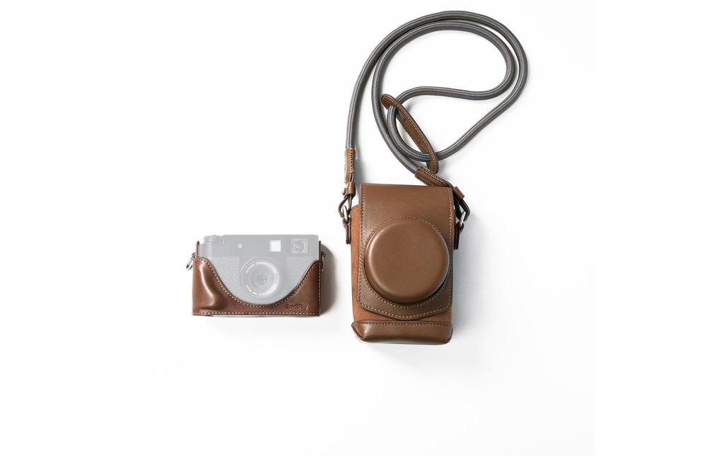 Smallrig Kit d'étuis en cuir pour X half Brun