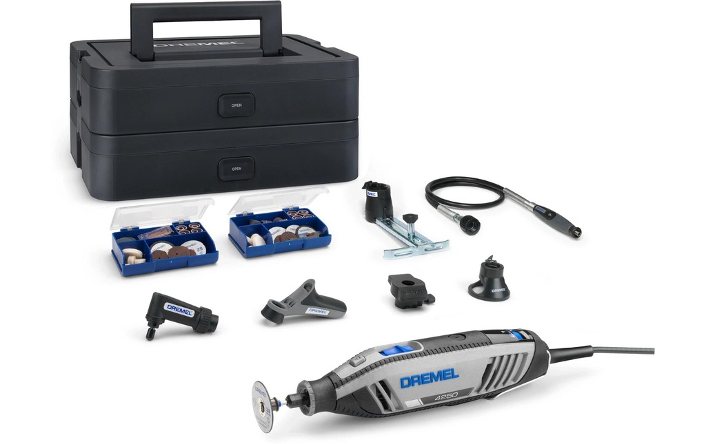 Dremel Outil multifonctionnel 4250 (128 accessoires, 6 compléments)