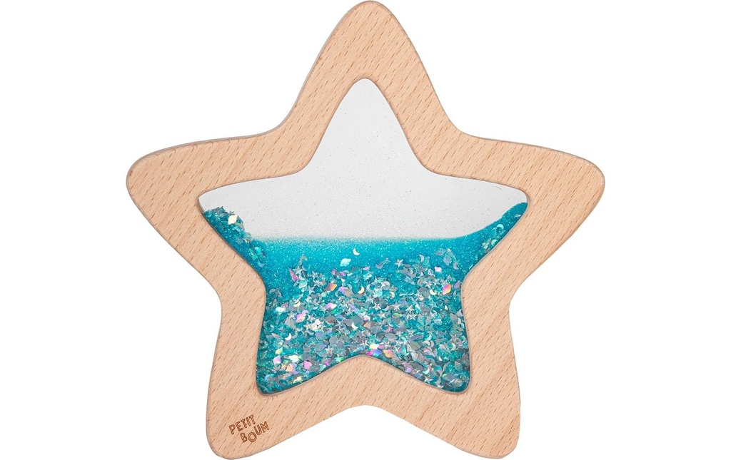 Sombo Hochet Étoile d'Orion sensorielle Turquoise