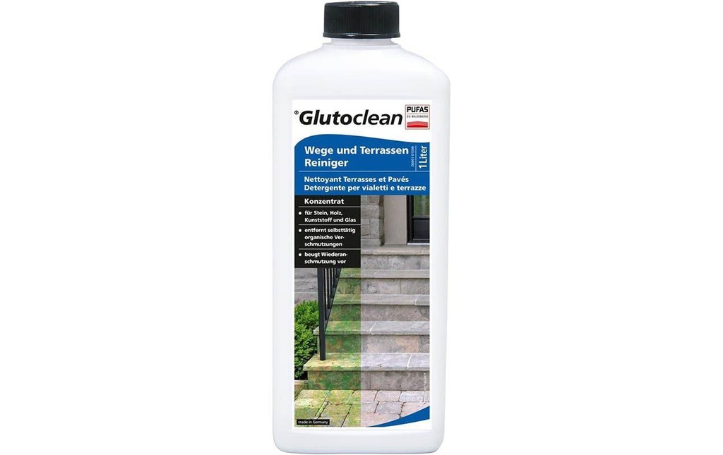 Glutoclean Nettoyant pour chemins et terrasses 1 l, 1 Pièce/s