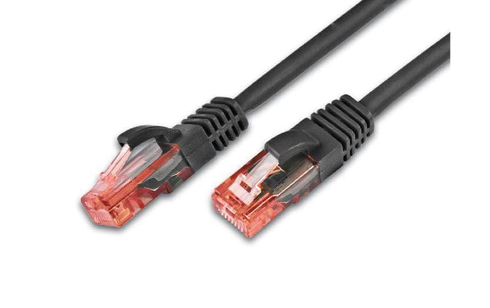 Wirewin Câble patch RJ-45 - RJ-45, Cat 6, UTP, 20 m, Noir