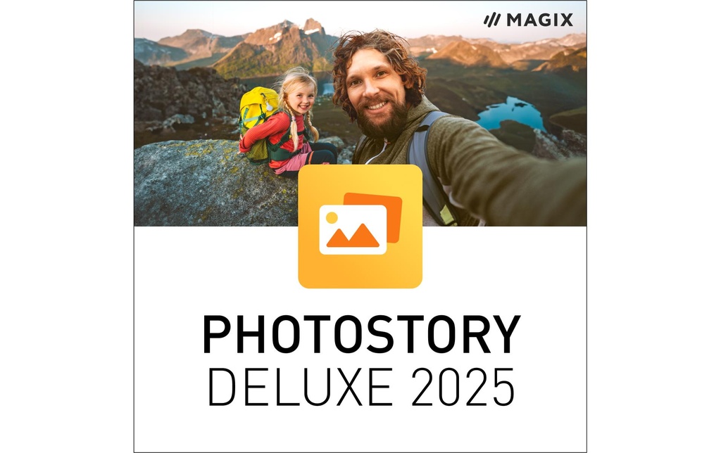 Magix Photostory Deluxe 2025 ESD, version complète, DE, EN ,ES, FR