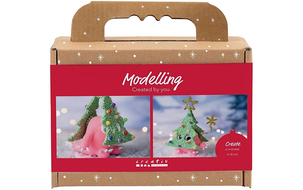 Creativ Company Kits de bricolage Monstre du sapin de Noël