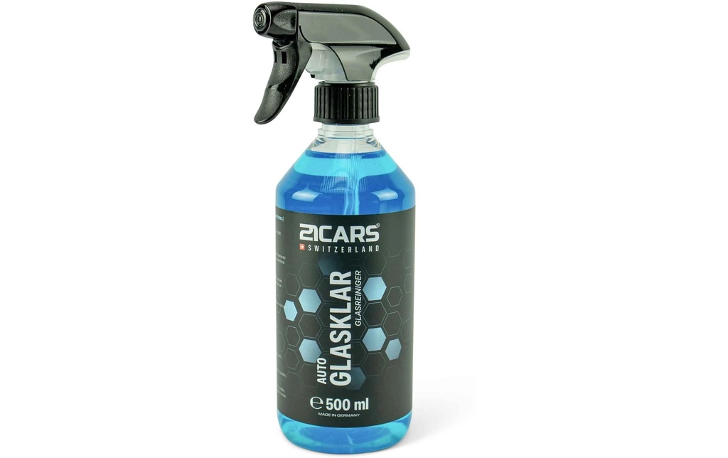 21CARS Nettoyant pour vitres Verre clair 500 ml