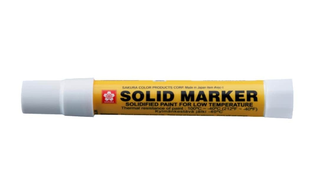 Sakura Marqueur indélébile Solid Low Temperature Blanc