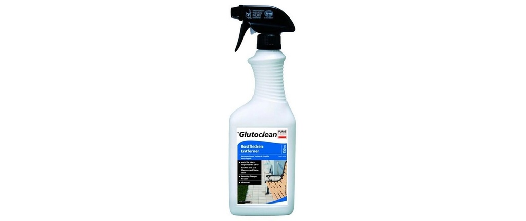Glutoclean Éliminateur de taches de rouille 750 ml