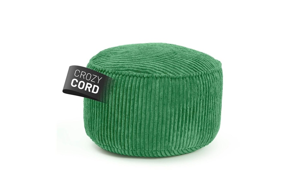 Lumaland Tabouret Pouf Cord 50 l, vert