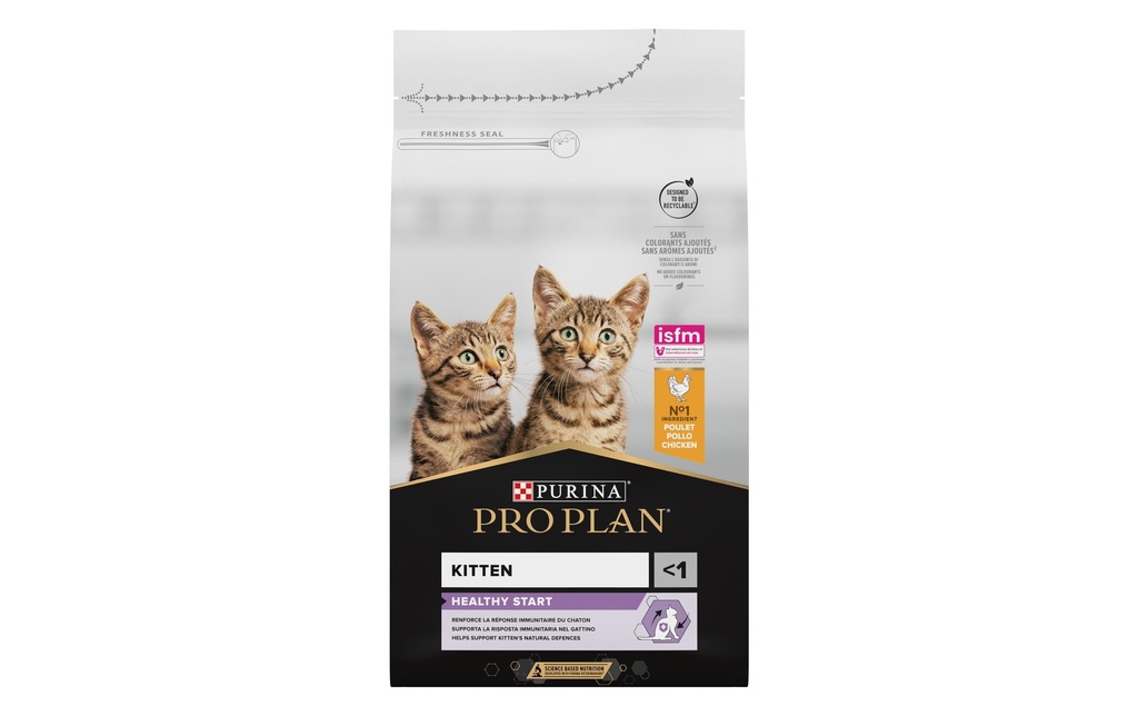 Purina Pro Plan Alimentation sèche Healthy Start Kitten au poulet 3 kg