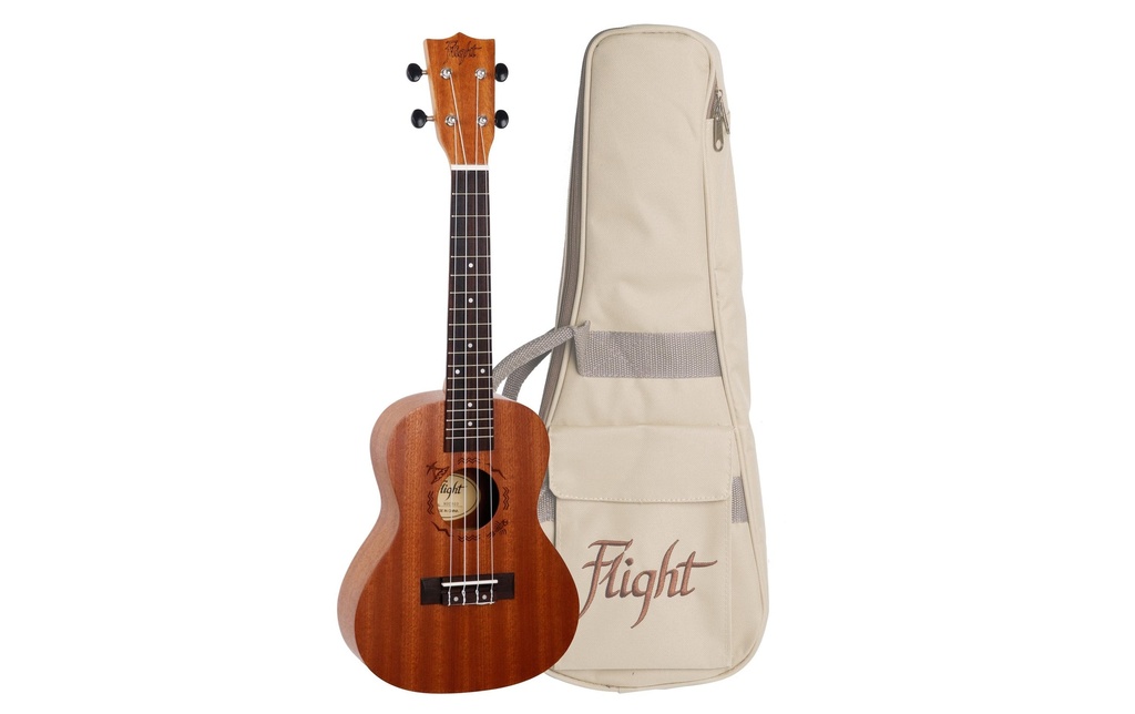 Flight Ukulélé Concert – Sapele