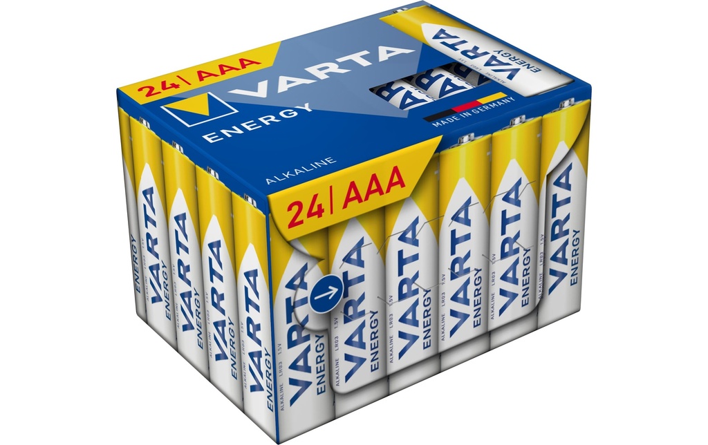 Varta Pile Energy AAA CUBE24 , 24 Pièce/s