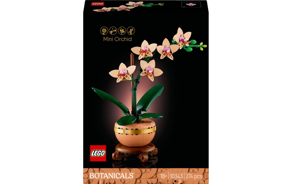 LEGO® Icons Botanicals Mini-orchidée 10343