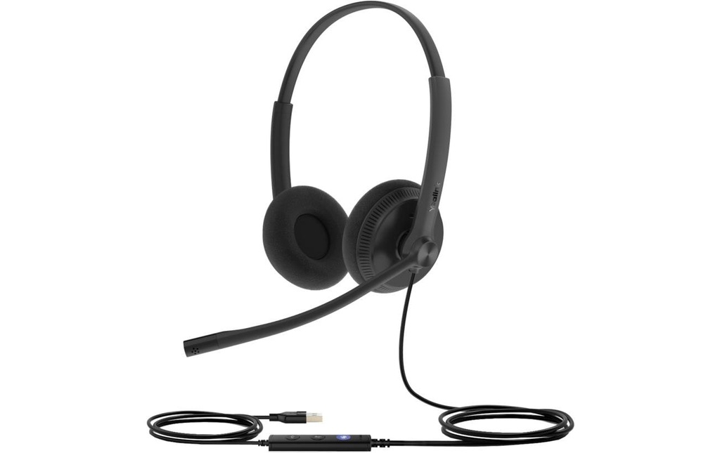Yealink Casque avec micro UH34 Dual UC USB