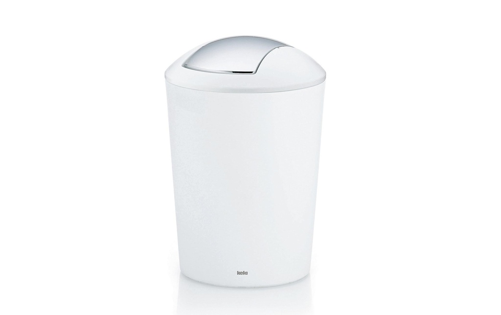 Kela Poubelle cosmétique Marta 5 l, Blanc