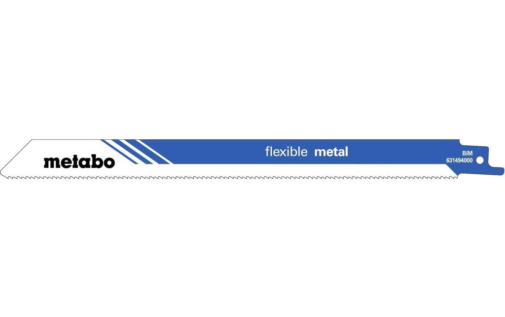 Metabo Lame de scie sabre BIM Metall S 1122 BF 5 pièces