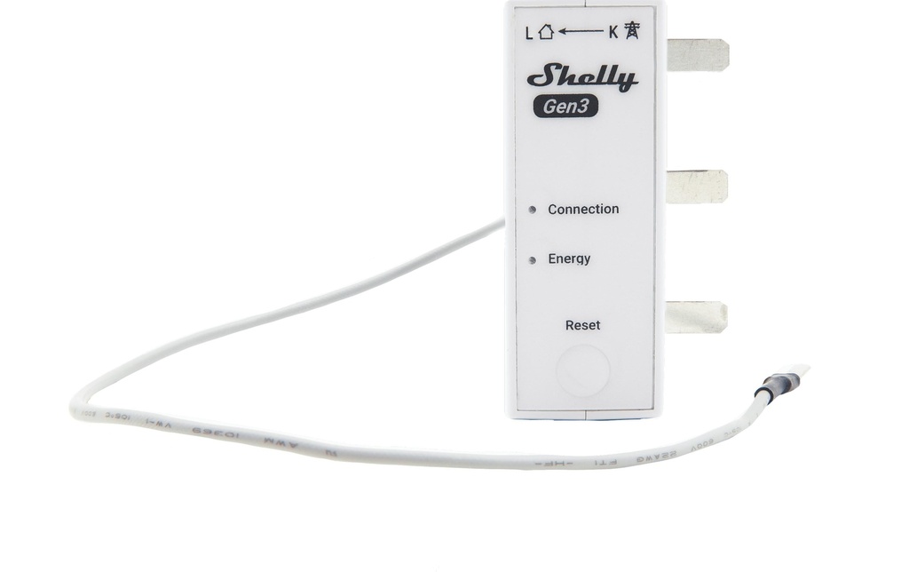 Shelly Appareils de mesure d’énergie EM WiFi-Energy Meter 3P 63A Gen3