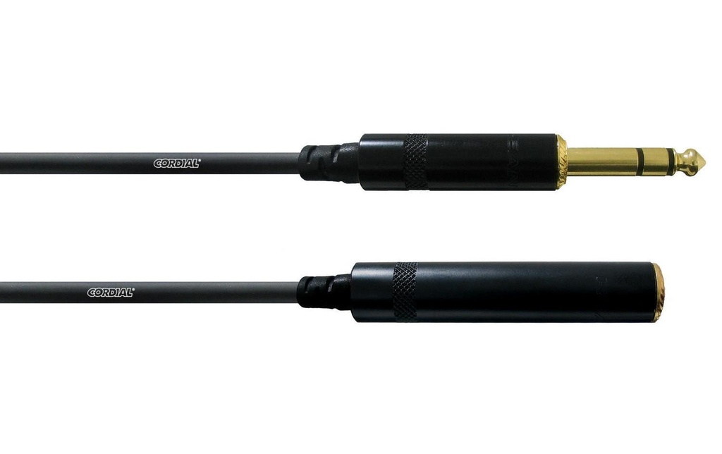 Cordial Câble audio jack 6.3 mm - jack 6.3 mm 7.5 m
