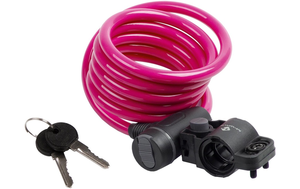 M-Wave Antivol pour vélo S 10.18 Câble spiralé