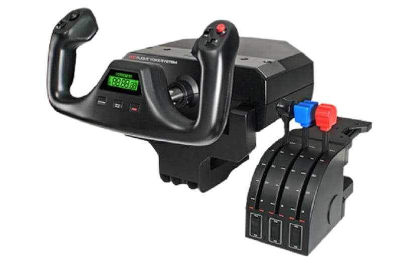 Logitech Contrôleur de simulation G Saitek Flight Yoke System
