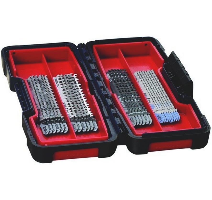 Bosch Professional Jeux de lames de scie sauteuse Wood & Metal, 40 pièces
