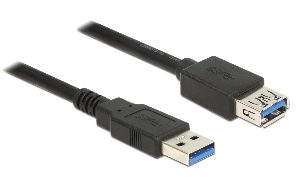 Delock Câble de prolongation USB 3.0  USB-A - USB-A 2 m