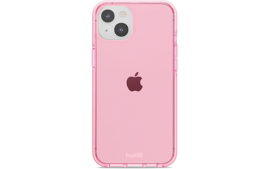 Holdit Coque arrière Seethru iPhone 14 Plus Rose