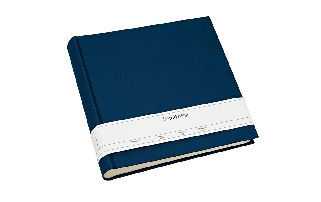 Semikolon Album photo Xlarge 32 cm x 31 cm Bleu marine