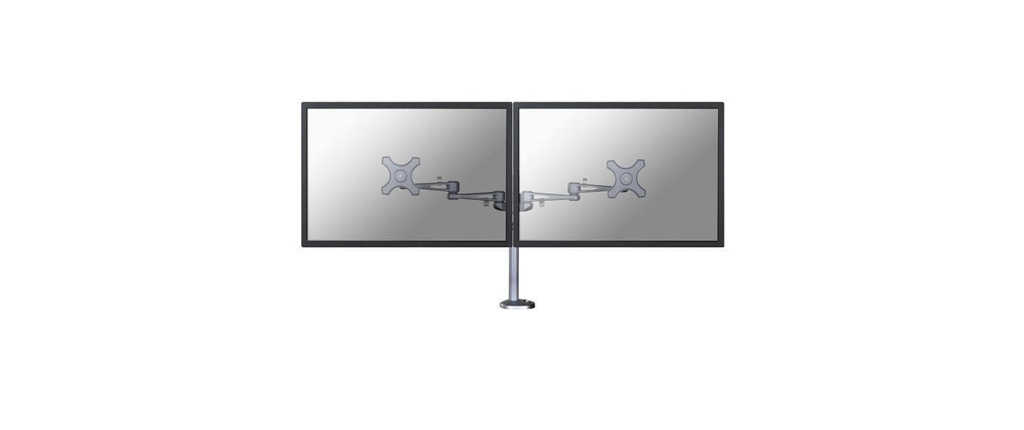 NEOMOUNTS Supports de table FPMA-D935DG jusqu'à 12 kg - Argenté