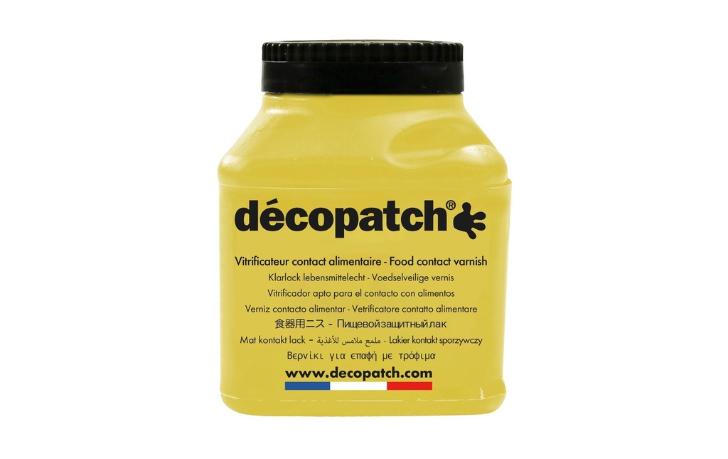 [120204008] DÉCOPATCH Vernis transp.conv.pr.aliments (180 pces)