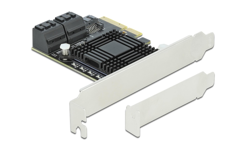 Delock Contrôleur SATA PCI-Ex2 - 5x SATA3 intern interne