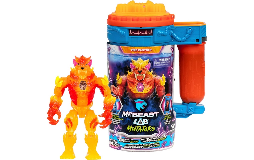 moose Mutators Fire Panther Set de chambre de mutation 14 cm