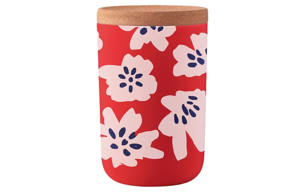 BioLoco Boîte à provisions Kukkia Large 1 l, Rouge