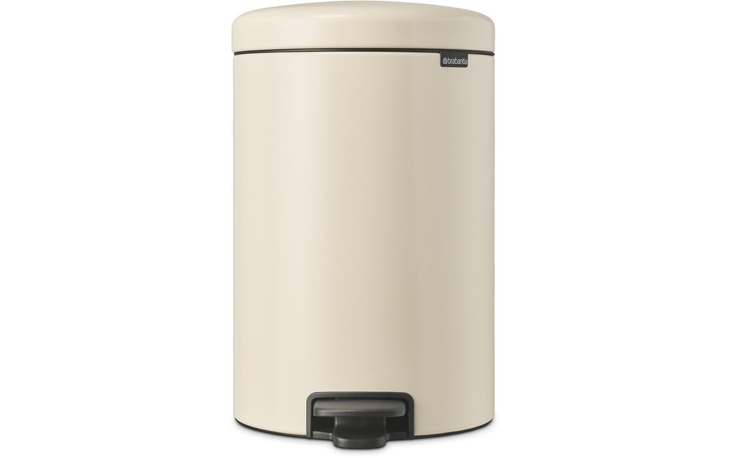 Brabantia Poubelle à pédale NewIcon 20 l, Soft Beige