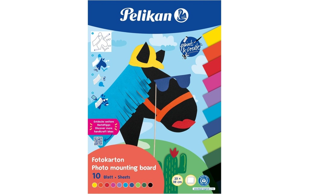 Pelikan Papier cartonné 10 feuilles, 22 x 32 cm