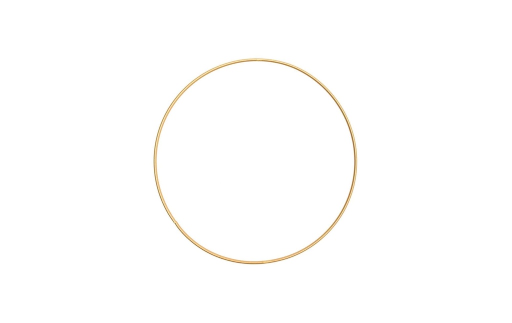 Rico Design Anneau métallique 20 cm d'or 1 Pièce/s