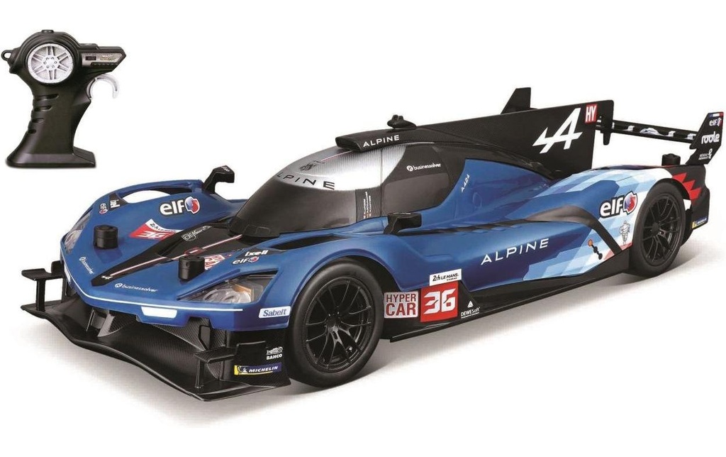 Maisto Voitures de course RC Alpine A424 2.4 GHz 1:16, Bleu