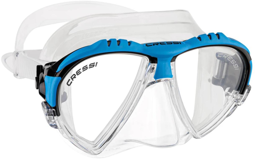 CRESSI Masque de plongée Matrix Clair/Bleu