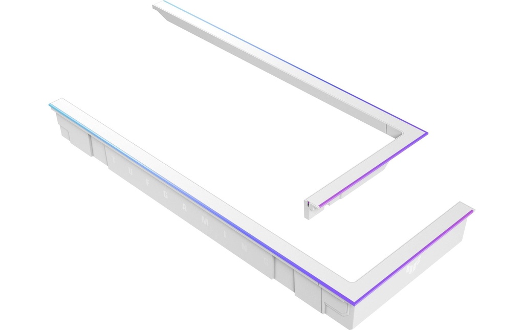 ASUS Telaio del ventilatore a LED TUF GAMING GT502 Horizon ARGB Blanc