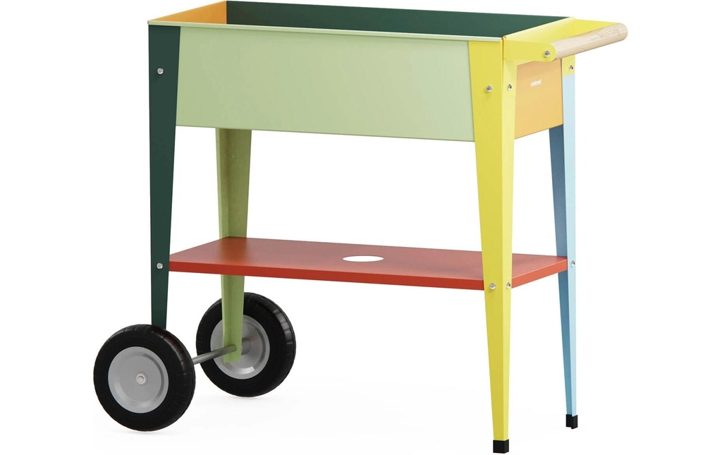 Herstera Chariot de jardin urbain Ibiza 75 x 35 x 80 cm